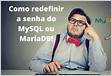 Como redefinir MySQL e senha de root do MariaDB em Ubuntu